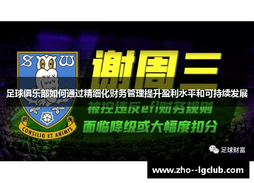 足球俱乐部如何通过精细化财务管理提升盈利水平和可持续发展